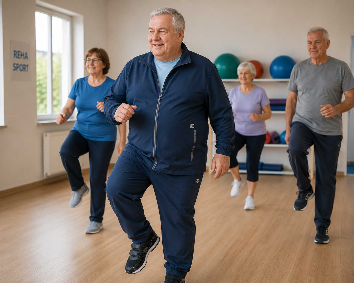 Immer in Bewegung – stark, flexibel, bereit